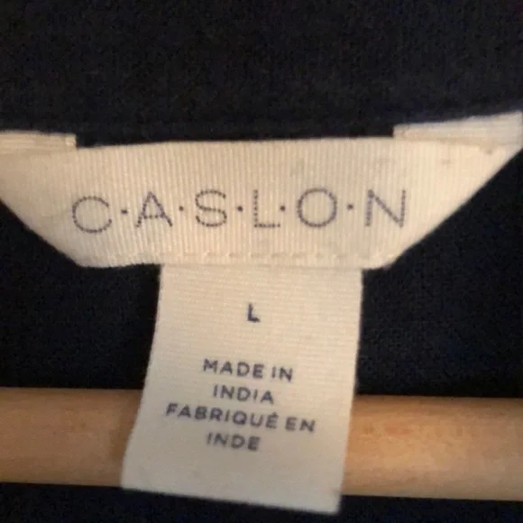 Caslon short Sleeve Cotton Gauze Button-Up Shirt - Picture 2 of 4